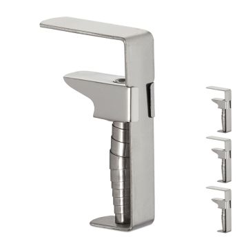 Staltiesės spaustukai Relaxdays 10028748.0, 4 vnt, 7,5 × 4,5 × 1,7 cm