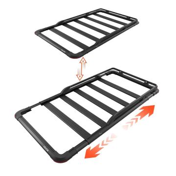 Roof rack bag VEVOR RB548R, With extension, 152 × 99 × 11.5 cm