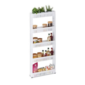 Stumdoma nišinė lentyna Relaxdays 10034357_49, 5 skyriai, 12,5 × 131 × 54 cm