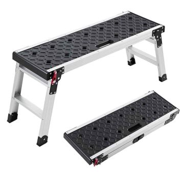 Folding work platform VEVOR WK3552F, 99 × 11 × 34 cm
