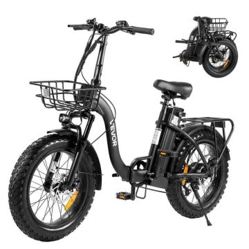 Folding electric bike VEVOR VES623, 250 W, 25 Ah, 173.5 × 64 × 131 cm