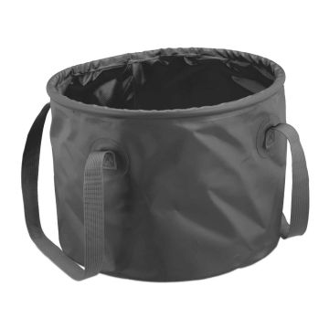 Sulankstomas kempingo kibiras Relaxdays, 15 l, Pilka, 31 × 23 × 31 cm