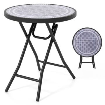 Folding outdoor table