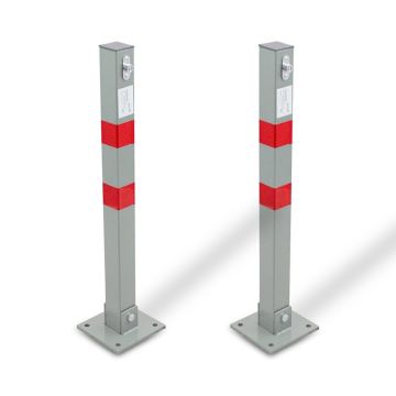 Folding parking bollard BITUXX, 2 pcs.