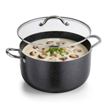 Stock pot VEVOR LY-12QT, 410 × 300 × 235 mm