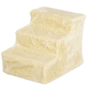 Лестница для собак PawHut 46x35x35см, песочного цвета