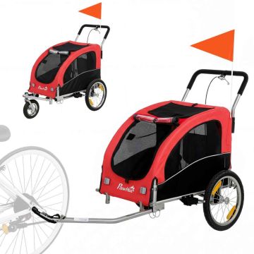 Dog trailer, 2 in 1, up to 20 kg, 160 × 101 × 71 cm