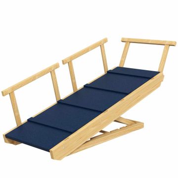 Dog ramp, Foldable adjustable, 85 × 40 × 61 cm