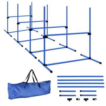 Набор для дрессировки собак из 4 частей PawHut 99x65x94см, синий