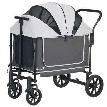 Dog stroller, up to 30 kg, 110 × 102 × 65 cm