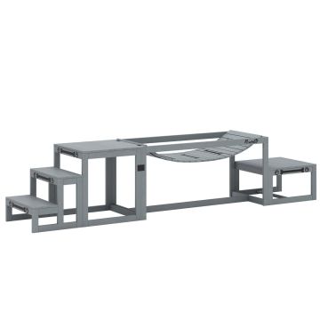 Dog agility set, 3 pieces, 117 × 50 × 56 cm