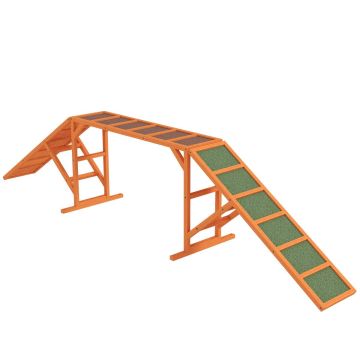 Мостик для собачьей ловкости PawHut 325x55x69см, различных цветов