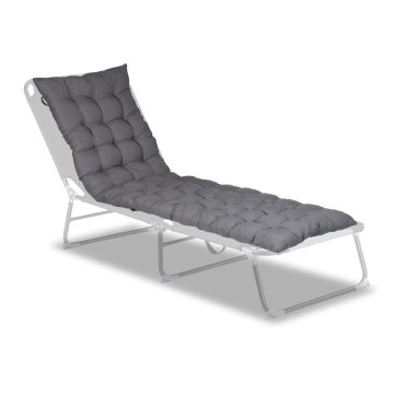 Suolo pagalvė Relaxdays, Pilka, 180 × 7 × 50 cm