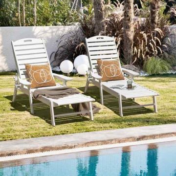 Outdoor rocking chair, 72 × 116 × 89 cm