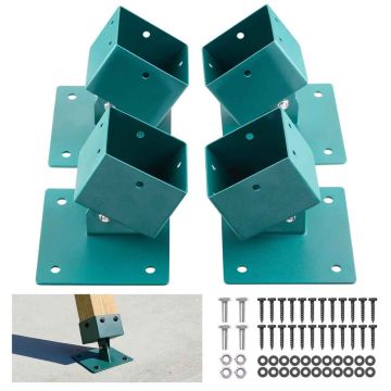 Swing bracket VEVOR HXQQTB4P, 4 pcs, Green, 14 × 14 × 12.5 cm