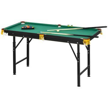 Biliardo stalas Sportnow 140x63x75cm., įvairių spalvų
