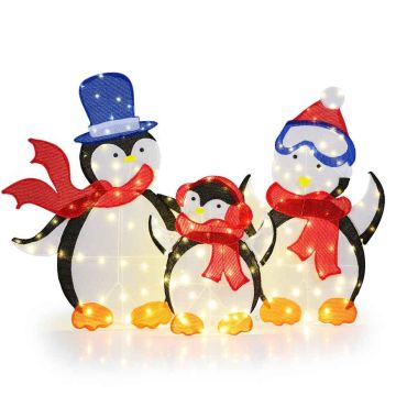 Lighting Christmas decoration, 3 pieces