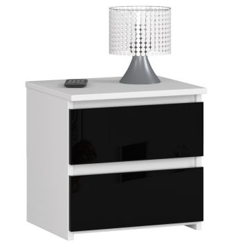 Naktinė spintelė NORE CL2 40 cm., juoda
