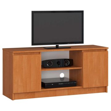 TV staliukas RTV K120, rudos spalvos