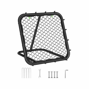 Futbolo vartai vaikams 78,5x84,5x78,5cm., juodos spalvos