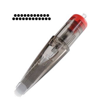 Tattoo cartridge El Cartel Soft Edge Magnum LT, 23 needles, 10 pcs