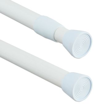 Teleskopinis įtempimo strypas Relaxdays, 130–220 cm
