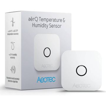 Temperatūros ir drėgmės jutiklis AEOTEC aërQ