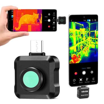Thermal imaging camera VEVOR YXP256, Android, 11.5 × 6 × 16 cm