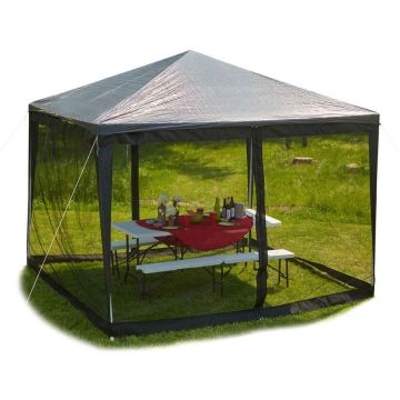 Tinklelis pavėsinei Relaxdays 10026349.0, 2 panelės, 2 × 6 m