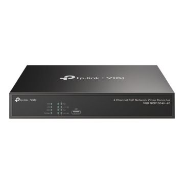 Tinklo vaizdo įrašymo įrenginys TP-LINK VIGI NVR1004H-4P, 4 kanalai