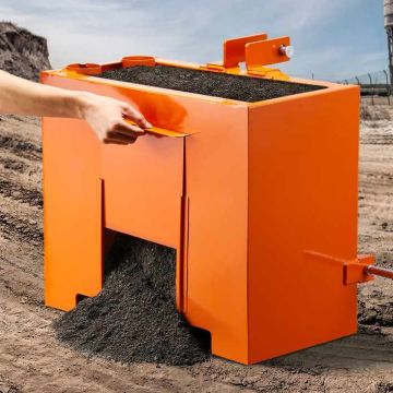 Tractor ballast box VEVOR O-01, category 1 3-point system