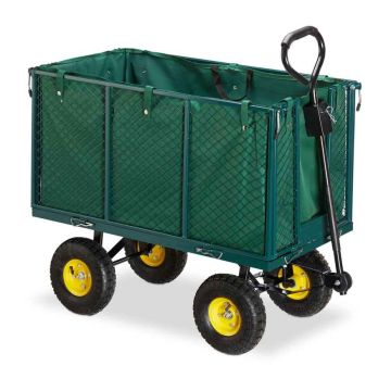 Transportavimo vežimėlis Relaxdays 10026073.0, XL, 51 × 83 × 113 cm