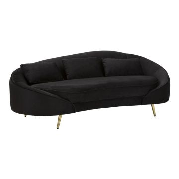 Trijų vietų sofa Oslo, 3 pagalvėlės, 185 × 68 × 84 cm