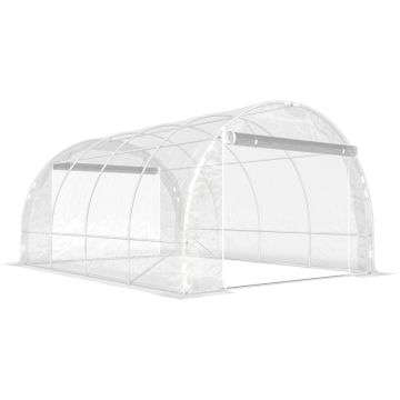 Tunnel greenhouse, 297 × 395 × 199 cm
