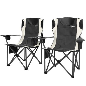 Set of tourist chairs, 2 pcs, 94 × 100 × 62 cm