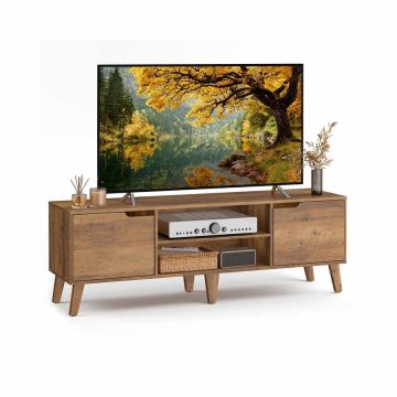 TV staliukas VASAGLE LTV556, su reguliuojama lentyna, 147 × 50 × 39 cm