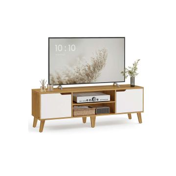 TV staliukas VASAGLE LTV556, su reguliuojama lentyna, 147 × 50 × 39 cm
