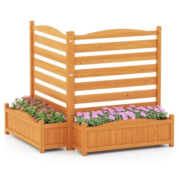 Tvora su sodinimo dėžėmis, 2 plokštės, Geltona, 110 × 101 × 113 cm