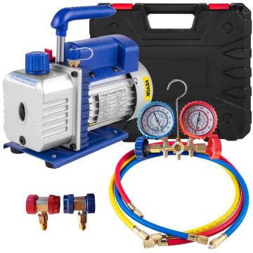 Vakuuminis oro siurblys 1/4hp ŠVOK šaldymo rinkinys R134a