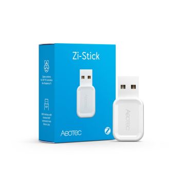 USB valdiklis AEOTEC Zi-Stick, Zigbee, Balta, 18 × 37 × 9 mm