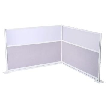 Biuro pertvaros su matinio akrilo langais, 1,83x1,22 m, 2 vnt.