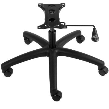 Besisukantis biuro kėdės pagrindas 71,1 cm, 10,2 cm eiga, 1134 kg apkrova