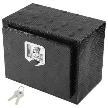 Алюминиевый ящик для инструментов под прицеп грузовика, 45,7x30,5x35,6 см.