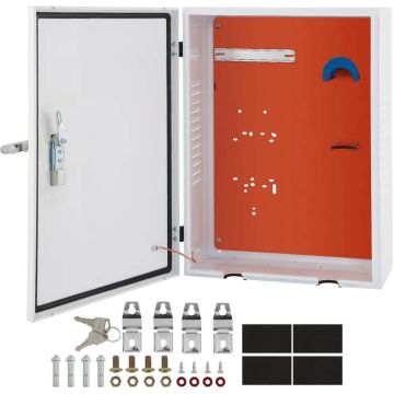 Tesla lauko įkrovimo stoties kabelių dėžutė, 70x50x25 cm, plieninė, IP32