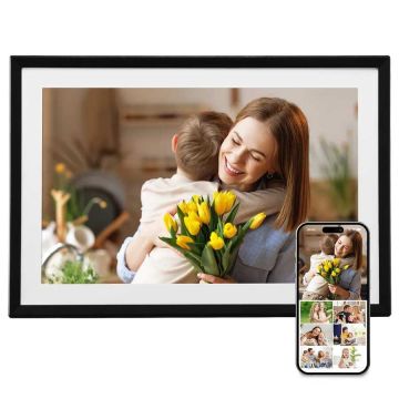 Skaitmeninis nuotraukų rėmelis 10", 32 GB, IPS ekranas, wi-fi