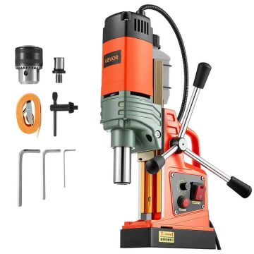 Nešiojamos magnetinės gręžimo staklės, 1350 W, 50 mm, reguliuojamas greitis