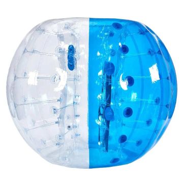 Pripučiami buferiniai kamuoliai sumo zorb, 1,5 m, PVC, lauko žaidimams