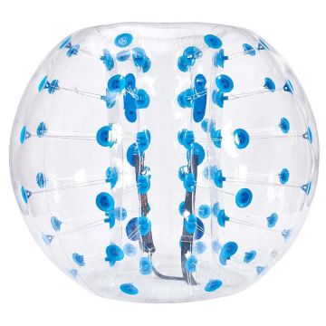 Pripučiami buferiniai zorb kamuoliai suaugusiems ir paaugliams, 1,5 m, 0,8 mm PVC