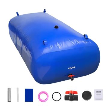 Vandens kaupimo talpykla 1000 L, sulankstoma PVC maišo forma