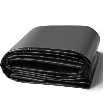Tvenkinio danga LLDPE, 10x13 pėdų, 20 mil, juoda